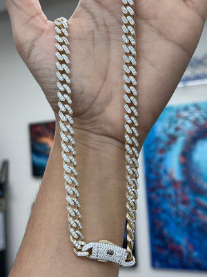 7.04 cttw 14k Gold 20 inches Cuban Link Chain