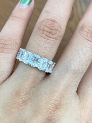 11.75 CT Lab Ashoka Eternity Band