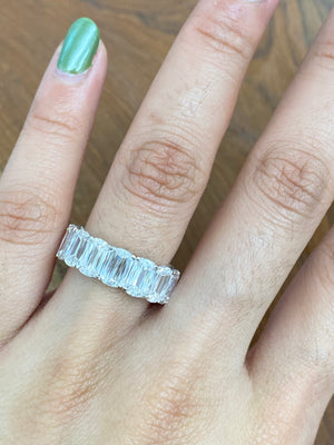 11.75 CT Lab Ashoka Eternity Band