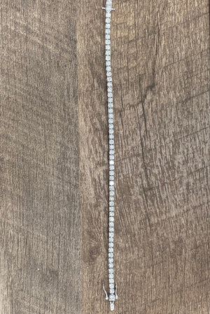 5.89 CT LAB TENNIS BRACELET