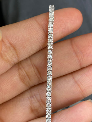 3.30 CT LAB 7.15 INCHES TENNIS BRACELET