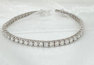 5.01 CT LAB 6.6 inches TENNIS BRACELET