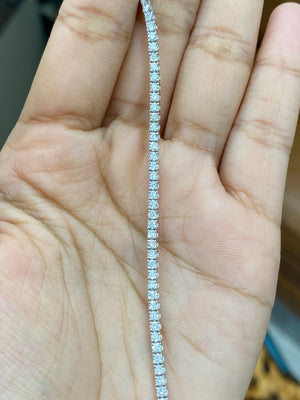 3.22 CT Lab Tennis Bracelet