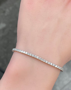 3.30 CT LAB 7.15 INCHES TENNIS BRACELET