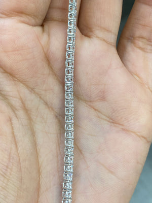 4.98 CT LAB 7 INCHES TENNIS BRACELET