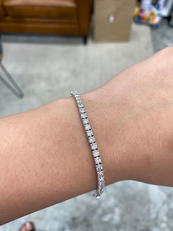 5.03 CT LAB TENNIS BRACELET