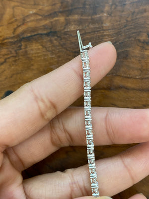 9CT Lab 7 inches Tennis Bracelet