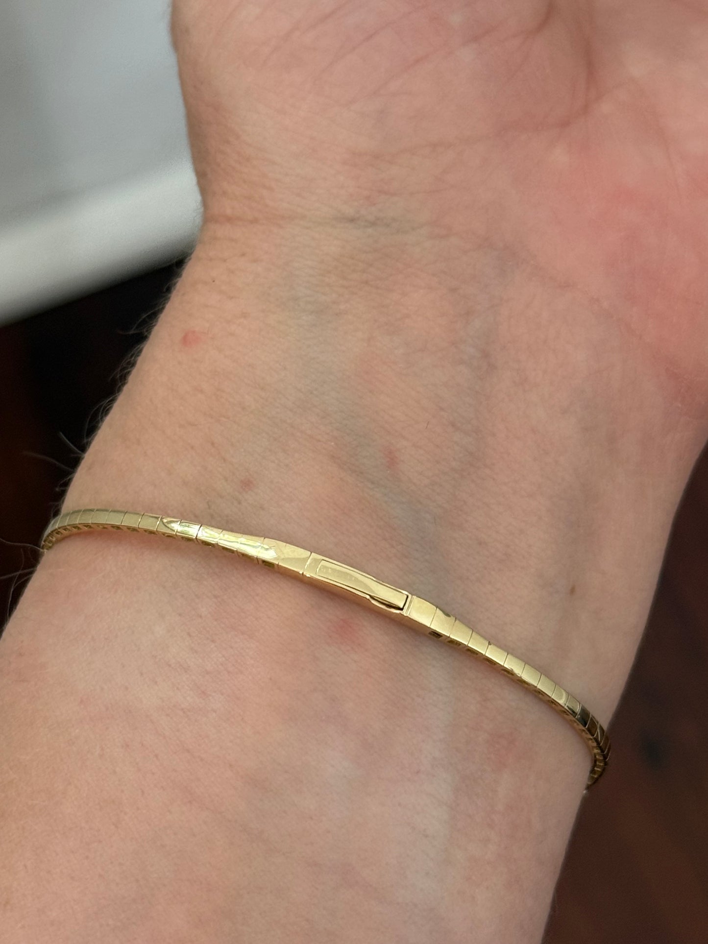 Lab diamond flex bracelets