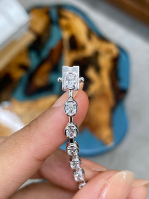 2.81 CT Lab Tennis Bracelet