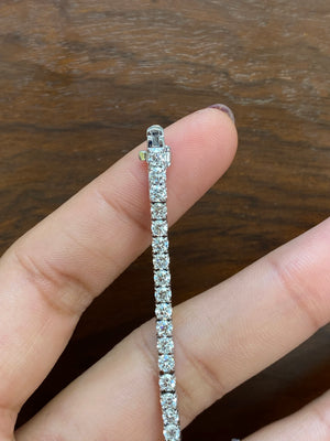 3.50CT LAB 6.25 INCHES TENNIS BRACELET