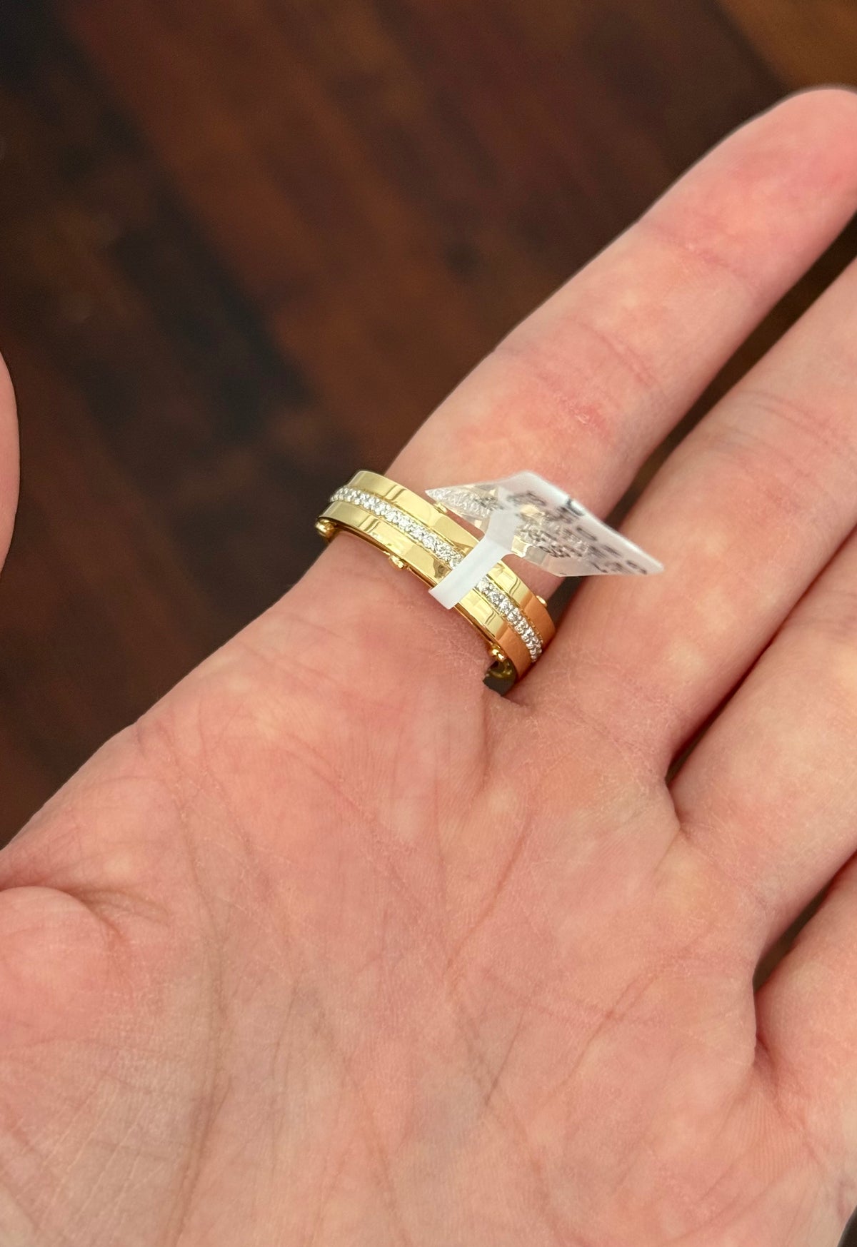 Men’s size 10 0.62ct lab diamond band