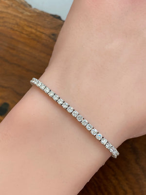 3.50CT LAB 6.25 INCHES TENNIS BRACELET