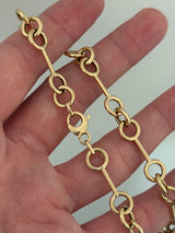 11.3g yellow gold chain necklace