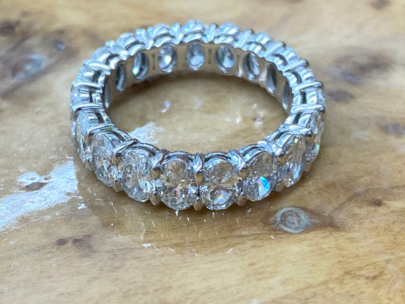 5.04 CT LAB ETERNITY RING