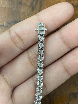 9.95ct Lab 7.25inches Tennis Bracelet