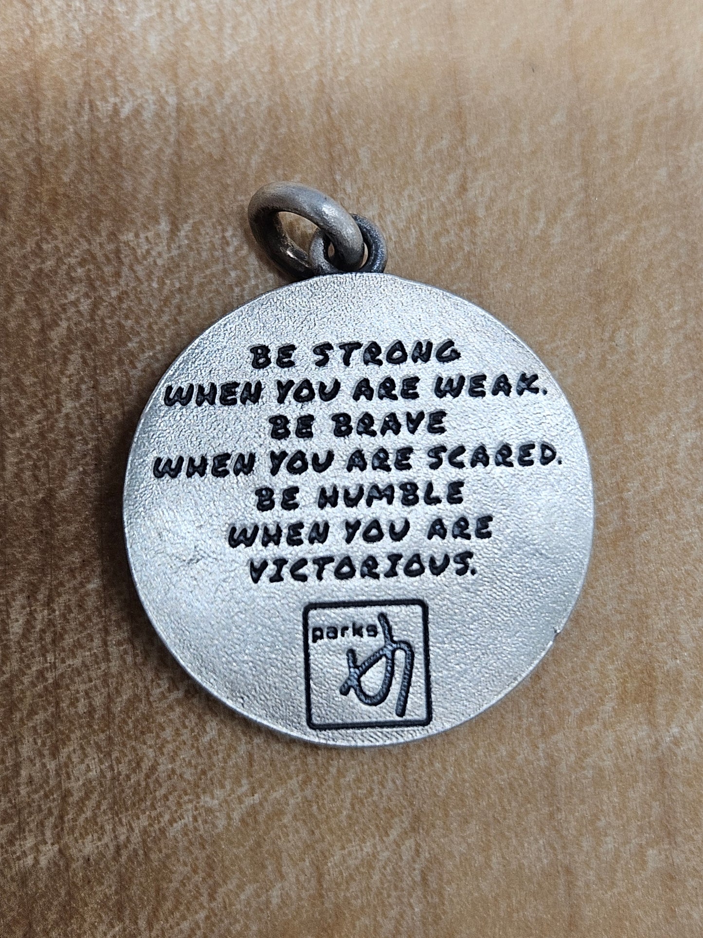 Antique Inspired Viking Necklace Sterling Silver and diamonds