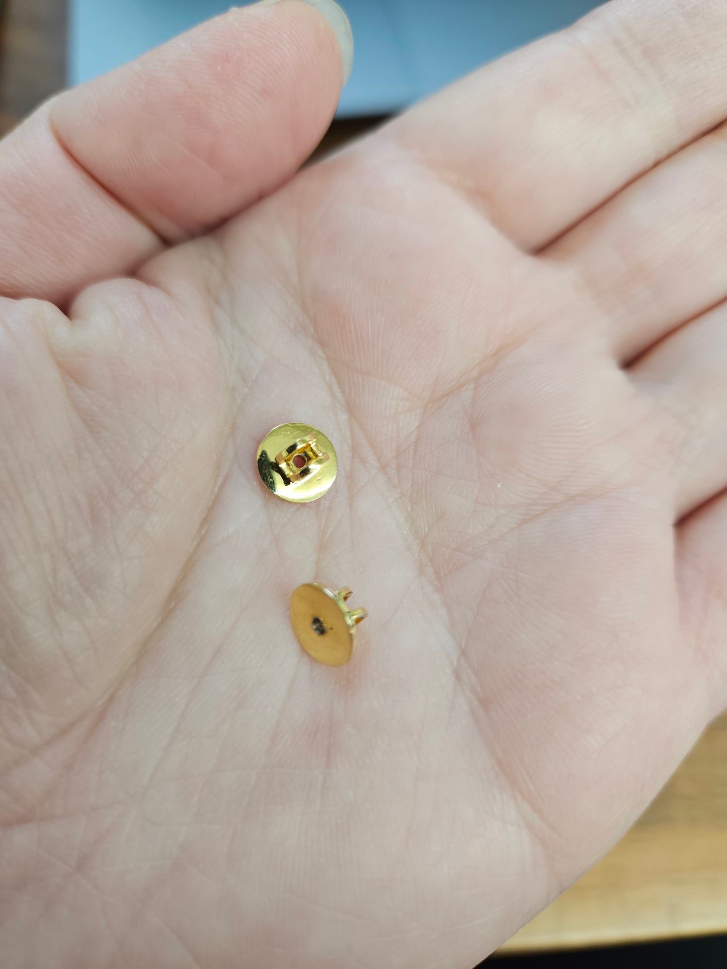 14K 1.35 CTTW Lab yellow studs
