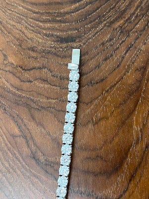 10.04 CT LAB 7.25 inches TENNIS BRACELET