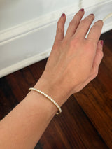 Lab diamond flex bracelets