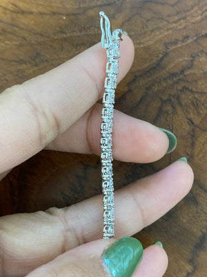 6.45 CT lab 7 inches Tennis Bracelet