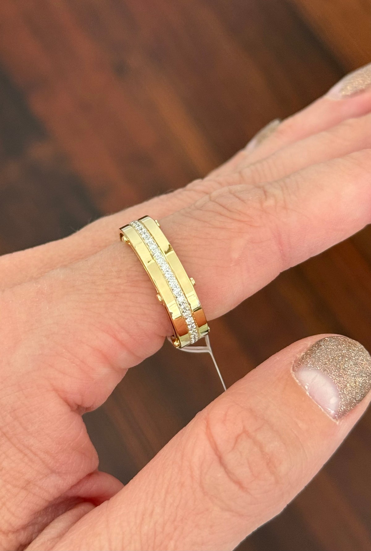 Men’s size 10 0.62ct lab diamond band