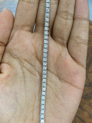 4.80 CT LAB  TENNIS BRACELET