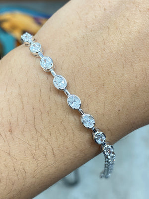 2.99 CT Lab Tennis Bracelet