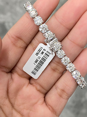 18.37 CT Lab 7 Inches Tennis Bracelet