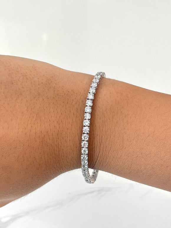 Lab 8.76ct 7.5inches Tennis Bracelet