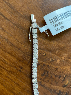 5.06 CT LAB 7.15 inches TENNIS BRACELET