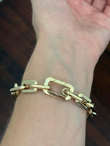 16g yellow gold chain bracelet