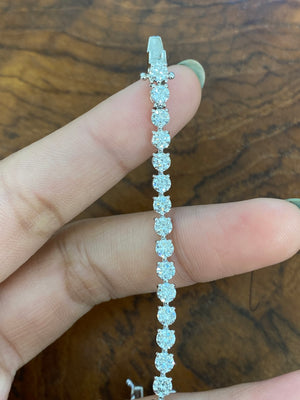 6.45 CT lab 7 inches Tennis Bracelet