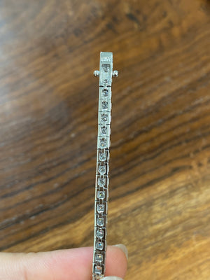 4.75 CT LAB 7.15 INCHES TENNIS BRACELET