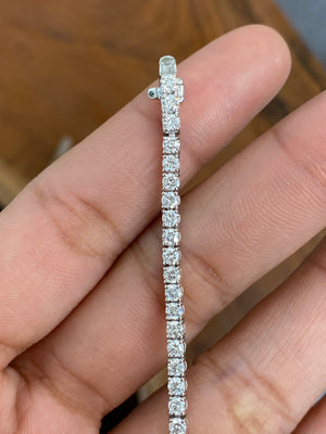 3.83CT Lab 7” Tennis Bracelet