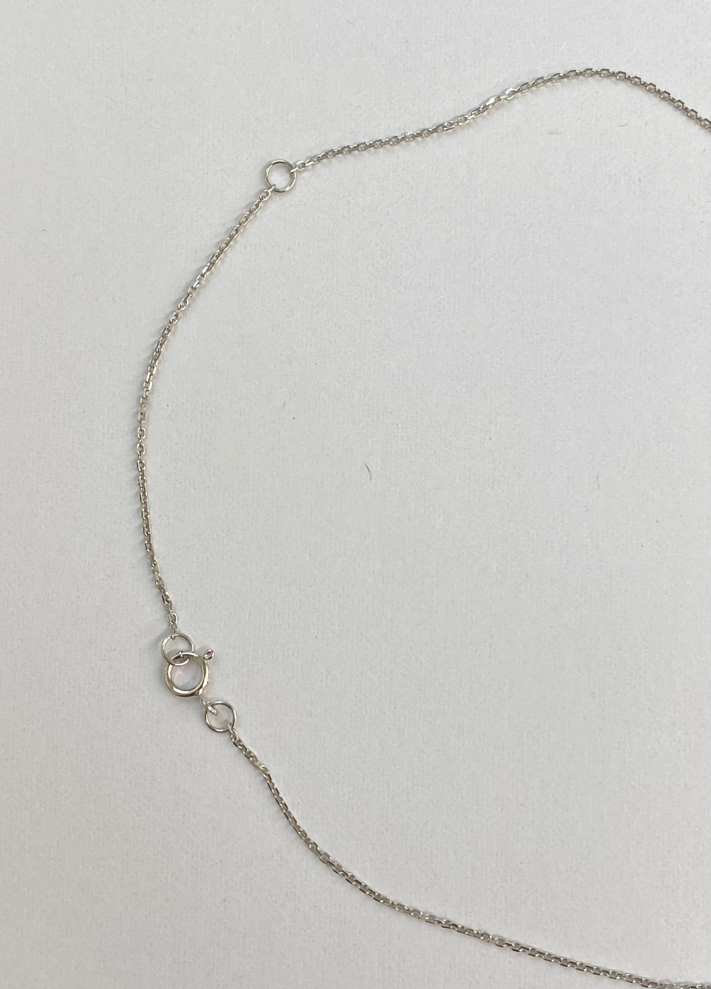 18K White Gold Real Natural Yellow Diamond Pendant Necklace for Women