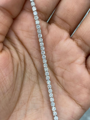 3.83CT Lab 7” Tennis Bracelet