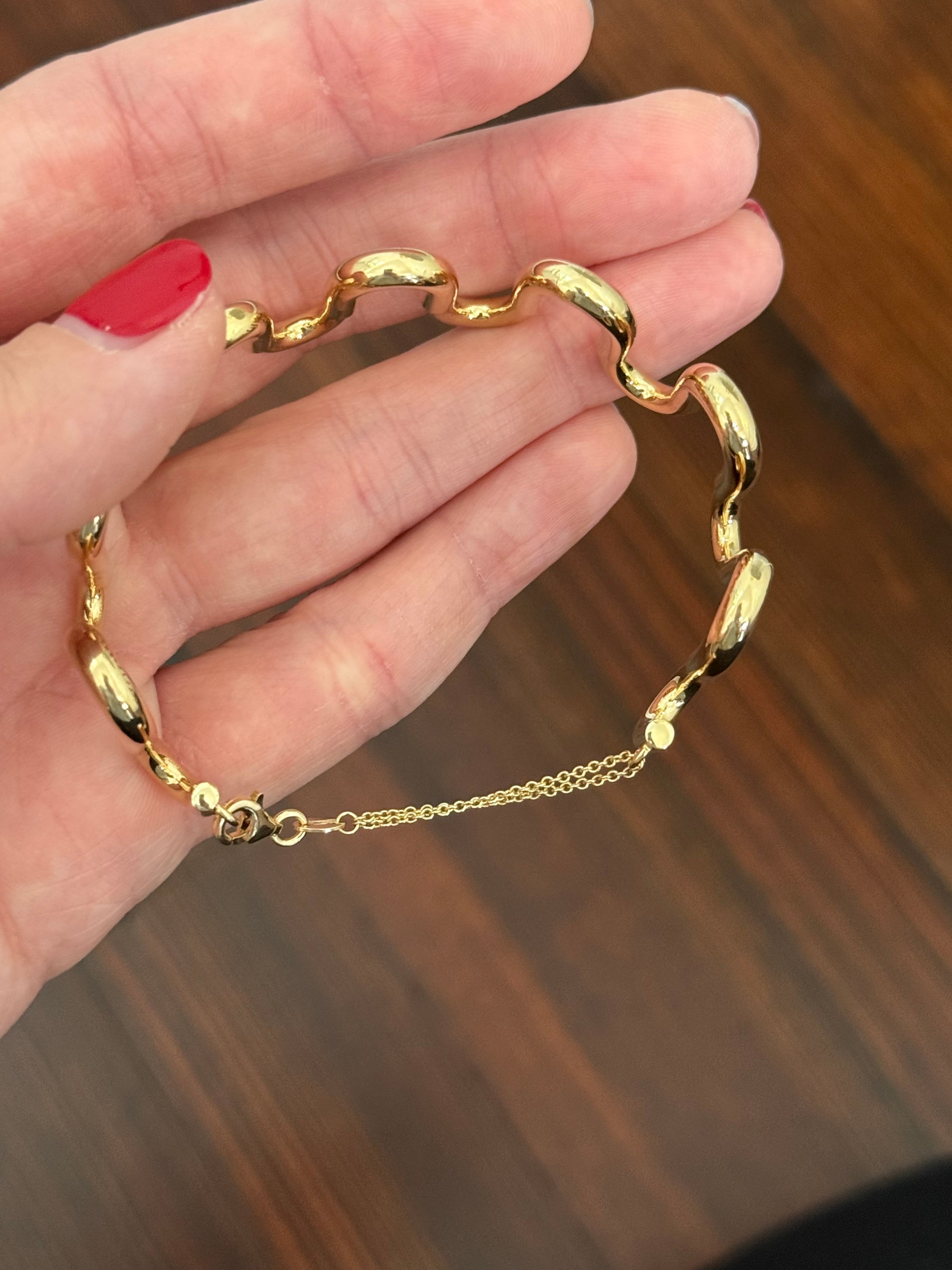 14.9g yellow gold bracelet