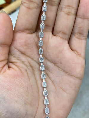 3.80 CT Lab Tennis Bracelet