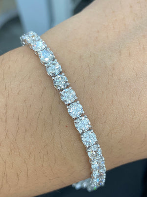 13.01 CT LAB TENNIS BRACELET