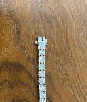 6.39 CT LAB TENNIS BRACELET