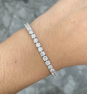 10.10 CT Lab 7” Tennis Bracelet