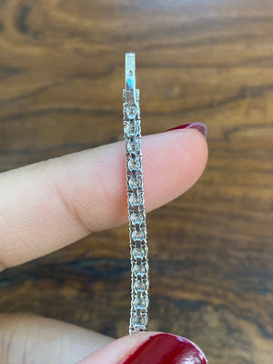 3.92ct LAB 7 INCHES TENNIS BRACELET