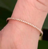 Size 10.5 rose gold natural diamond band