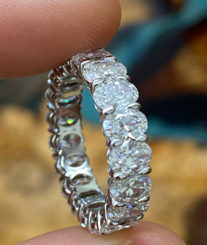 5.04 CT LAB ETERNITY RING