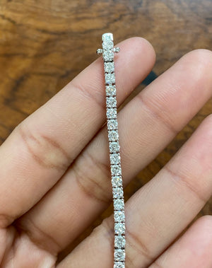 4.34 CT Lab 6 inches Tennis Bracelet