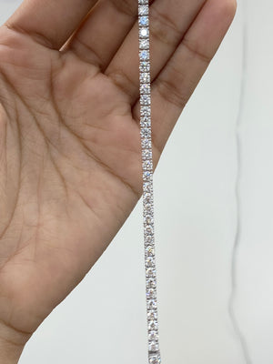 7.15 CT LAB TENNIS BRACELET