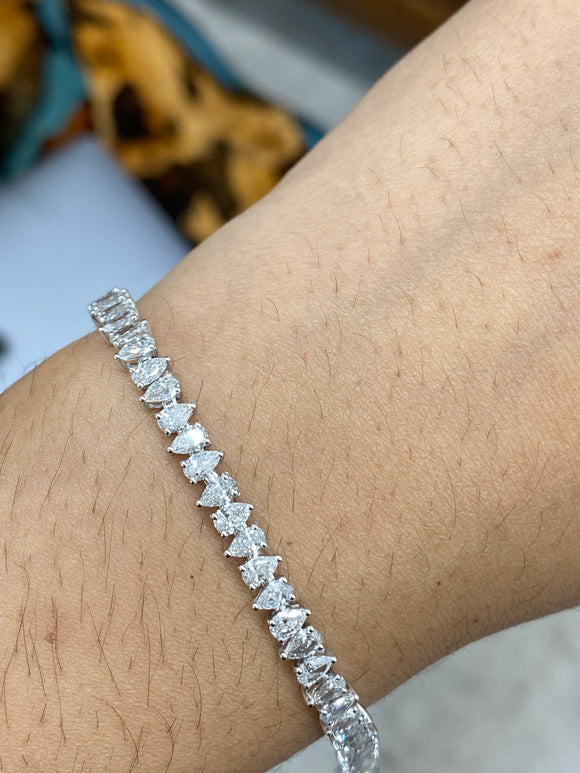 6.37 CT Lab Tennis Bracelet