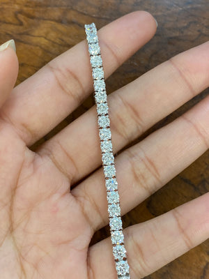 10CT Lab 7 inches Tennis Bracelet
