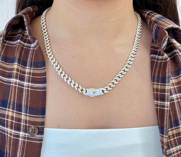 7.04 cttw 14k Gold 20 inches Cuban Link Chain