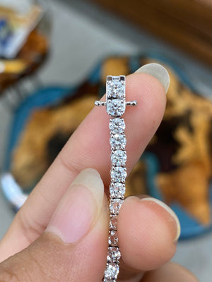 6.41 CT LAB TENNIS BRACELET